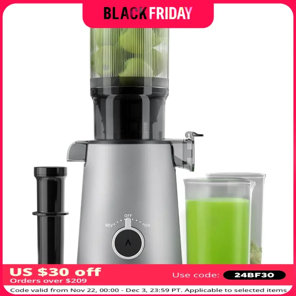 Juicer Machine with Easy To Clean with Brush, 4.35