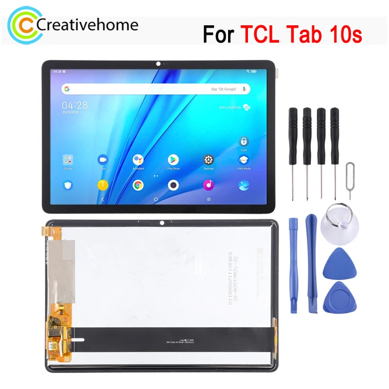 

10.1 Inch LCD Screen For TCL Tab 10s 9081 9080 Tablet Display with Digitizer Full Assembly Replacement Repair Part