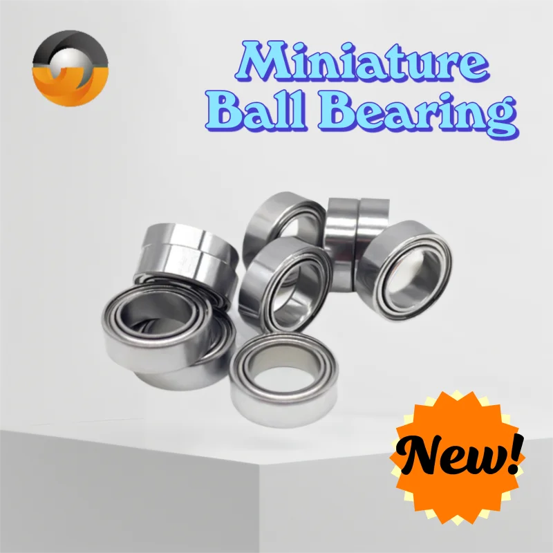 10PCS Miniature Bearing MR52 MR62 MR42 MR63 MR93 MR74 MR84 MR104 MR85 MR95 MR105 MR115 MR106 MR126 MR117 MR128 ZZ Ball Bearings
