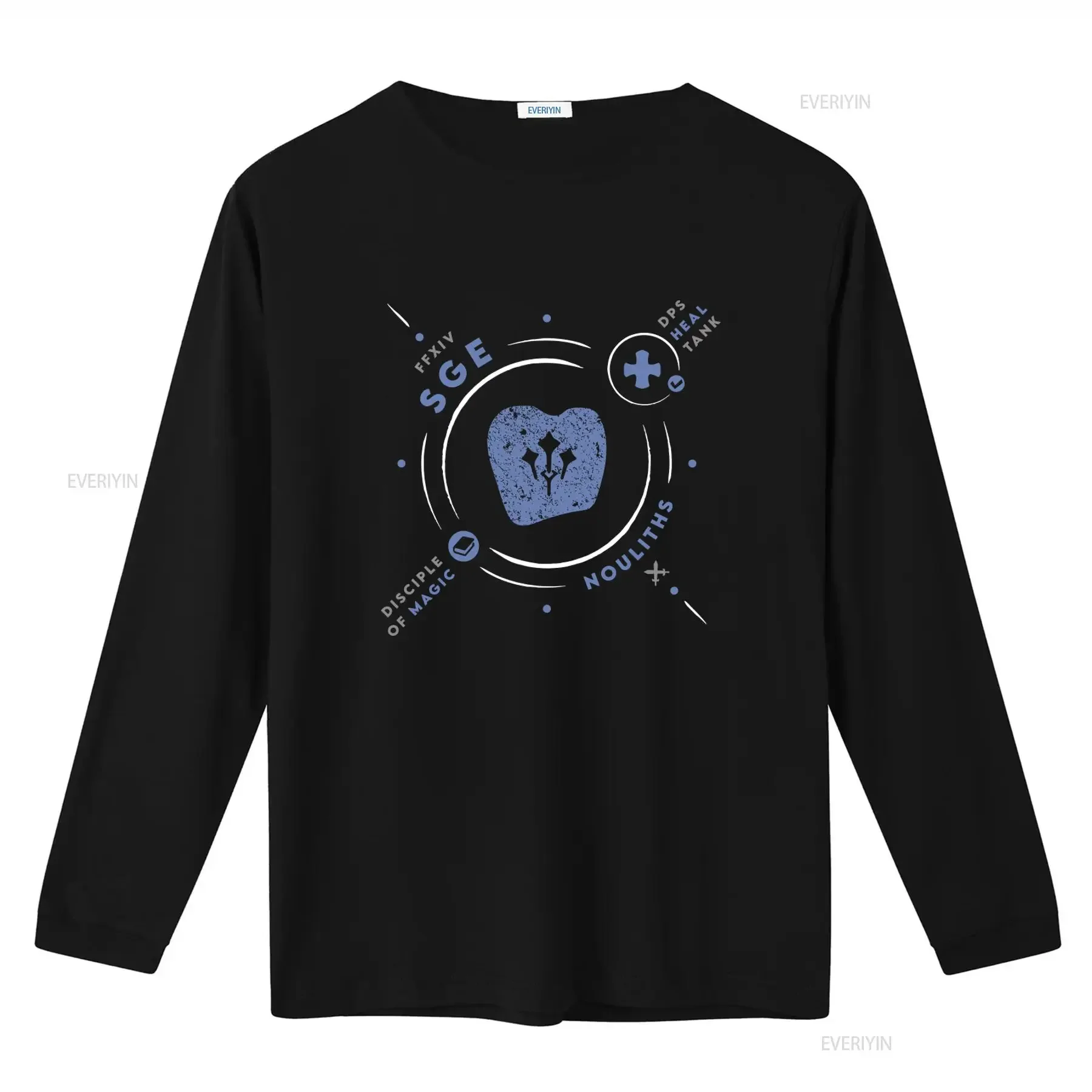 Sge Life Ffxiv Inspired Sage Healer Job Ff14 Mmo Gamer T Shirt For  vintage Washed homme Stylish fashion graphic Stretched