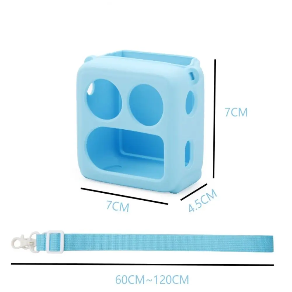 Stoßfeste Silikon-Schutzhülle mit Schultergurt, Anti-Drop-Tragetasche, wasserdicht, Anti-Verlust, für Yoto Mini 2024