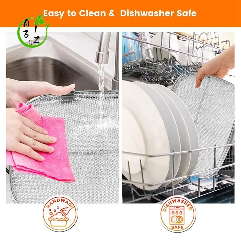

A31Z-Splatter Shield+Oven Rack For Ninja Foodi AG301 Air Fryer Accessories 5-In-1 Grill Air Fryer AG300,AG300C,AG301C,AG302