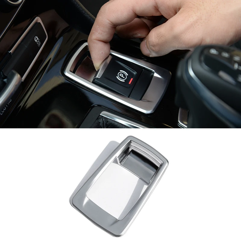For BMW 2 Series Active Tourer F45 F46 2015-2018 Car Accessories Handbrake Electronic P File Button Cover Hand Brake Frame Trim