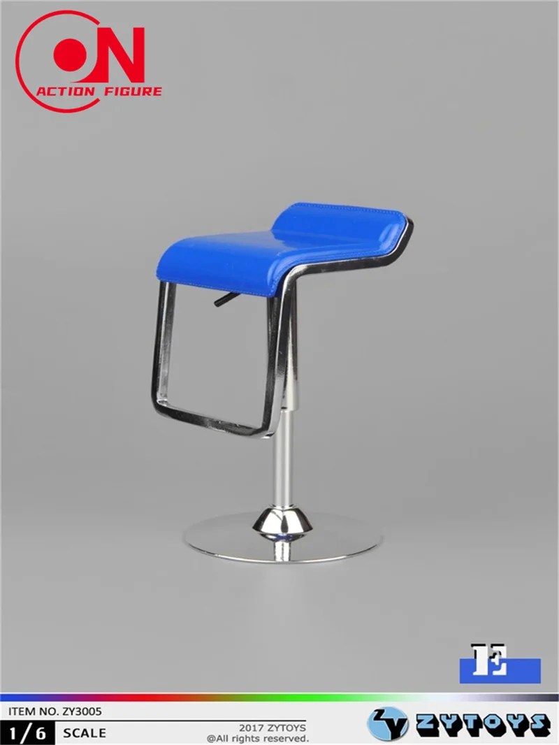 Zytoys zy3005 zy3004 1/6 cadeiras de barra giratórias 6cm altura assento modelo soldado cena acessórios caber 12 ''figura ação corpo bonecas