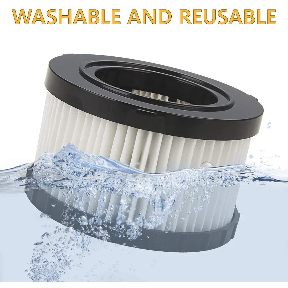 HEPA Filter Compatible with DeWalt DC5151H for DC515, DCV517 One-Half-Gallon Wet/Dry Vacuums - Qty 2