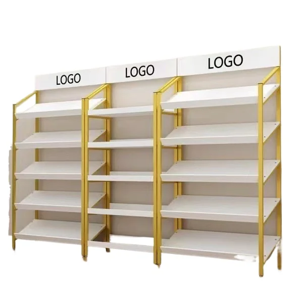 

Shoe store shelf display rack Shopping mall gifts makeup display wine shirt bag shoe