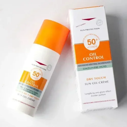 Imagen 2 del producto Juego de 10 Uds. De protector solar facial con Control de aceite SPF50 + protección solar, Gel de tacto seco, crema Anti-UV, antibrillo, refrescante para piel grasa y acné