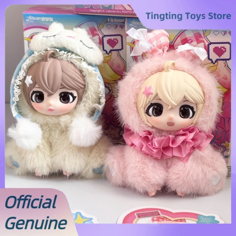 Caja ciega de la serie Vivistar Daily Life, bolsa de felpa de vinilo encantadora, colgante, estatuilla, muñeca, caja misteriosa Vivistar, juguetes de regalo