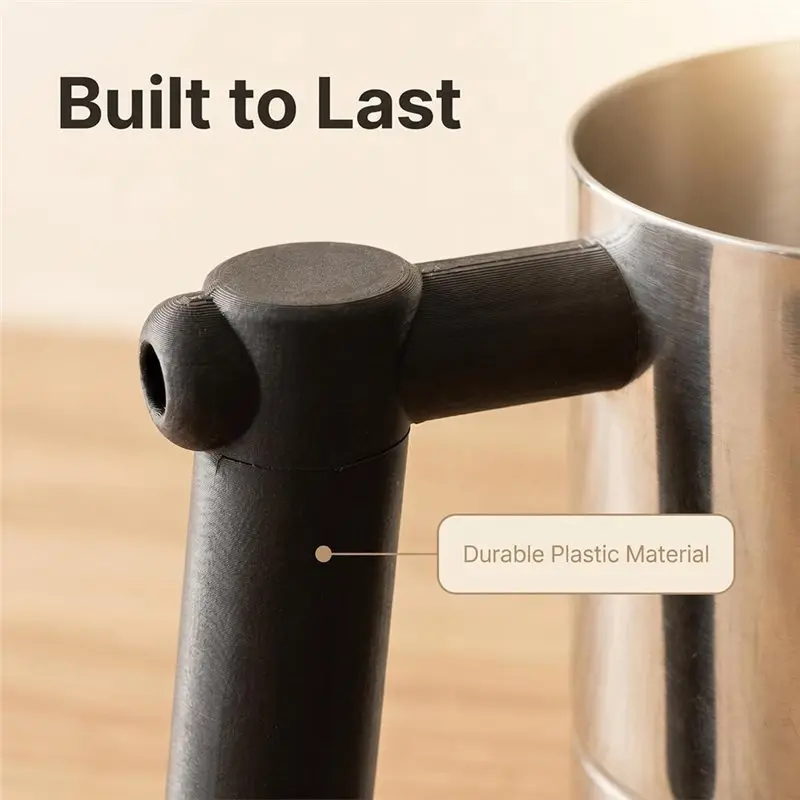 [B17B!】 For Ninja Luxe Cafe Milk Frother Replacement Handle(2PCS)- Durable Fix For Broken Jug Handle Easy Installation Pitcher