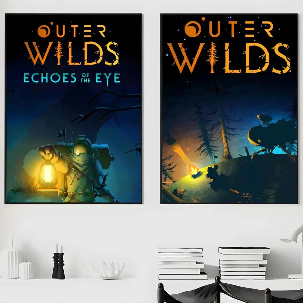 O-Outer Wilds-S Poster Wall art print art suitable for living room bedroom bar parlor home decoration gift
