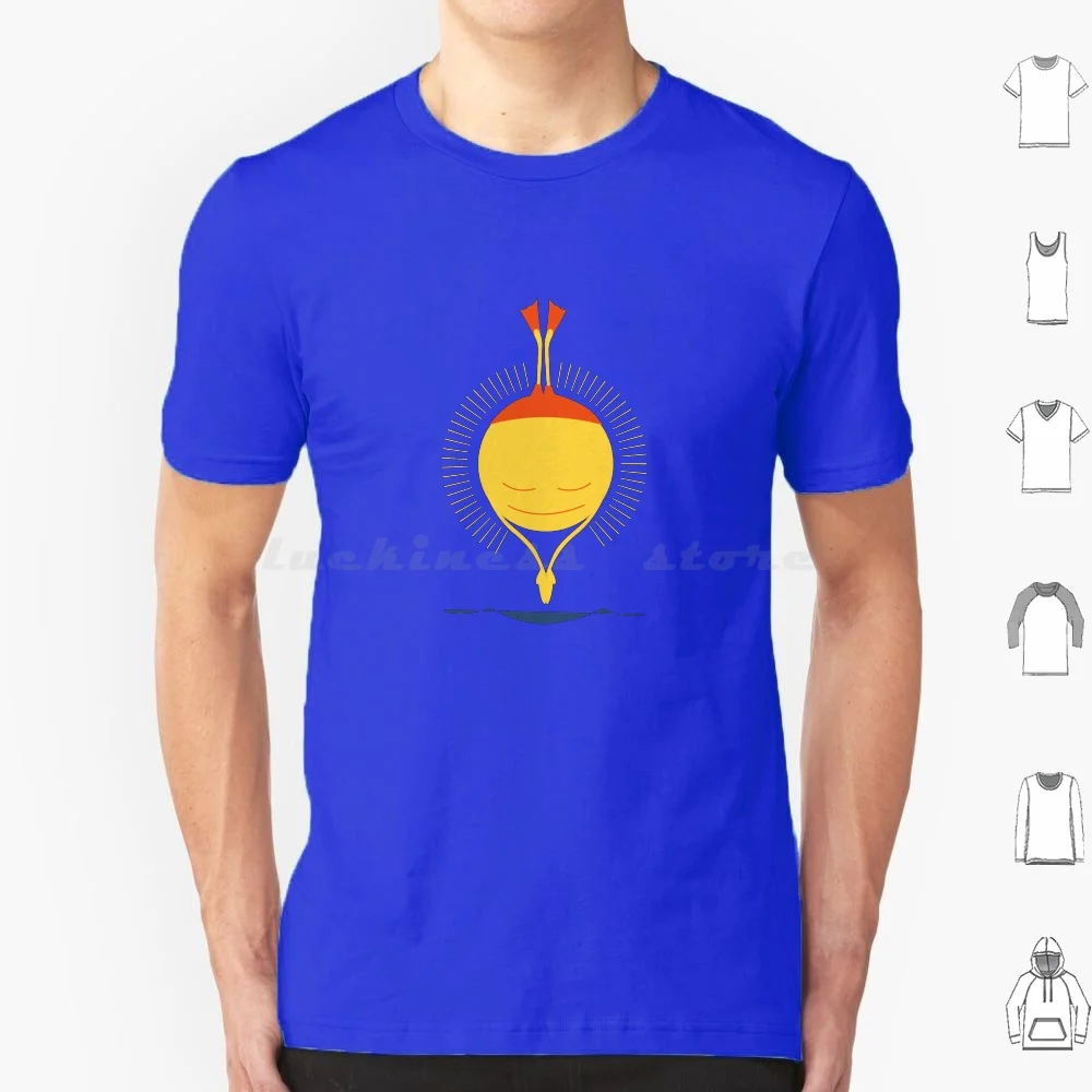 T-shirt Coton 6XL Motif Coucher de Soleil Mignon pour Enfants – Idéal pour la Plage, la Natation et la Plongée – Illustration Estivale