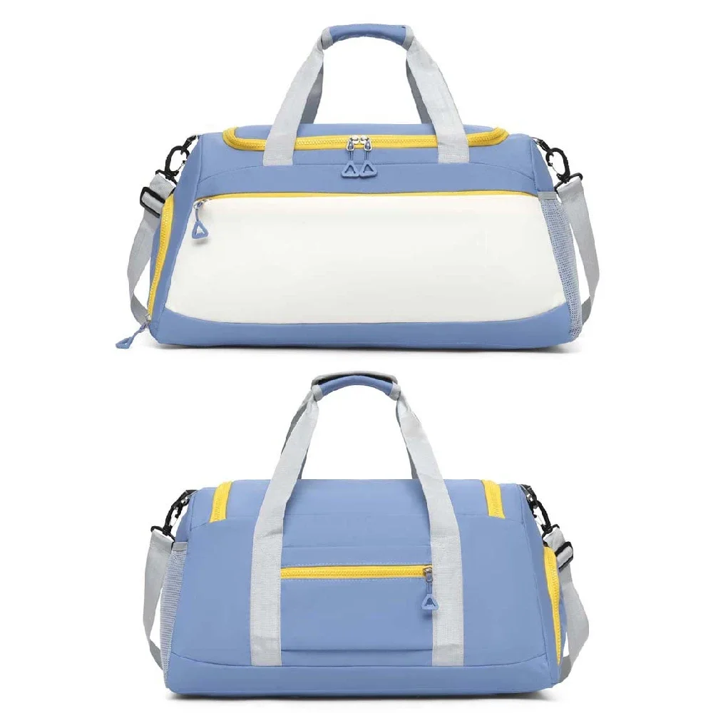 1PCS Gym Bag for Men & Women with Shoe & Wet Compartment - Duffle Bag for Travel, Sports, Fitness & Workout