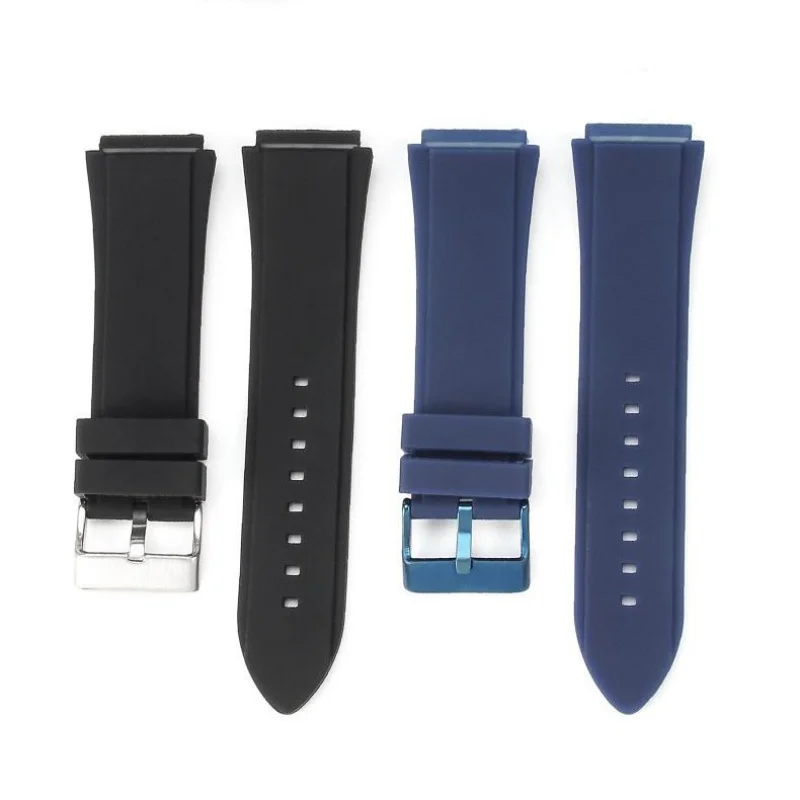 For GUESS U0247G3 W1058G2 W0040G3 Silicone watch strap Waterproof rubber watchband pin buckle bracelet 22mm Dedicated interface