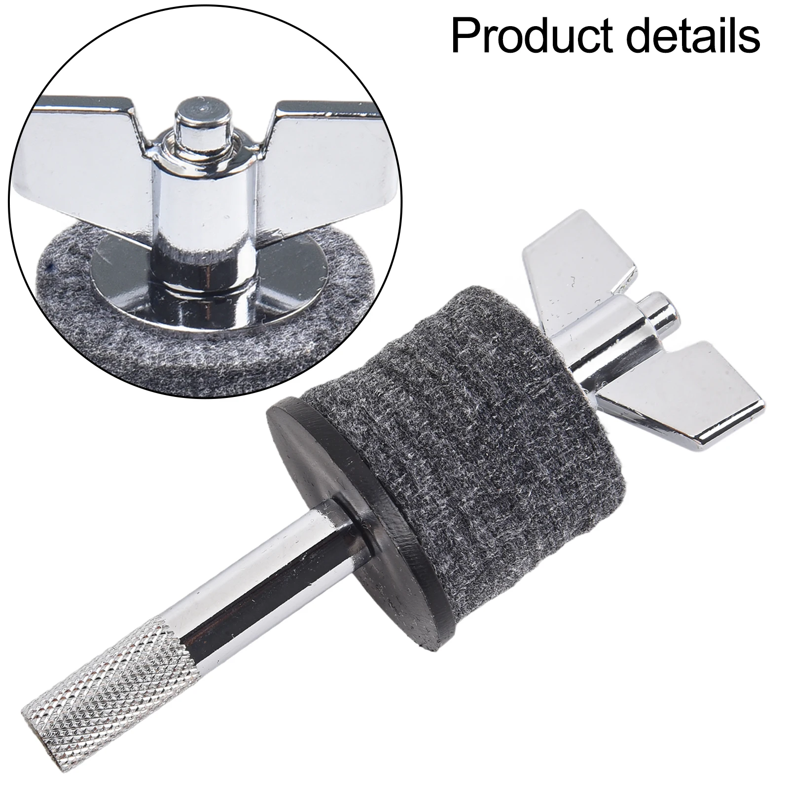 Cymbal Arm Holder Metal Cymbal for stacker Cymbal Accessories Double Layer for hi Hat Cymbal Clutch Stand Percussion Instrument