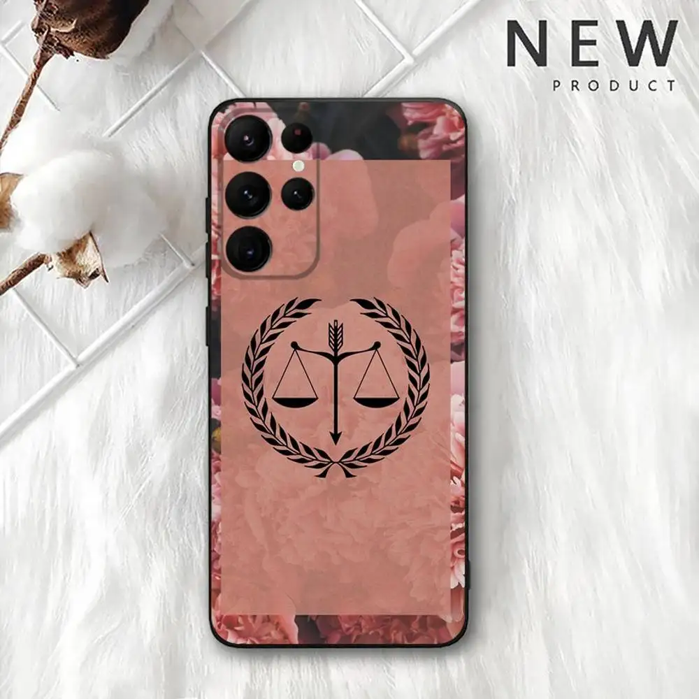 Judge Justice Lawyer Handyhülle für Samsung S 25,24,23,22,30,21,10,9,Ultra,Plus,Lite,FE,4,5G Schwarz Soft Case