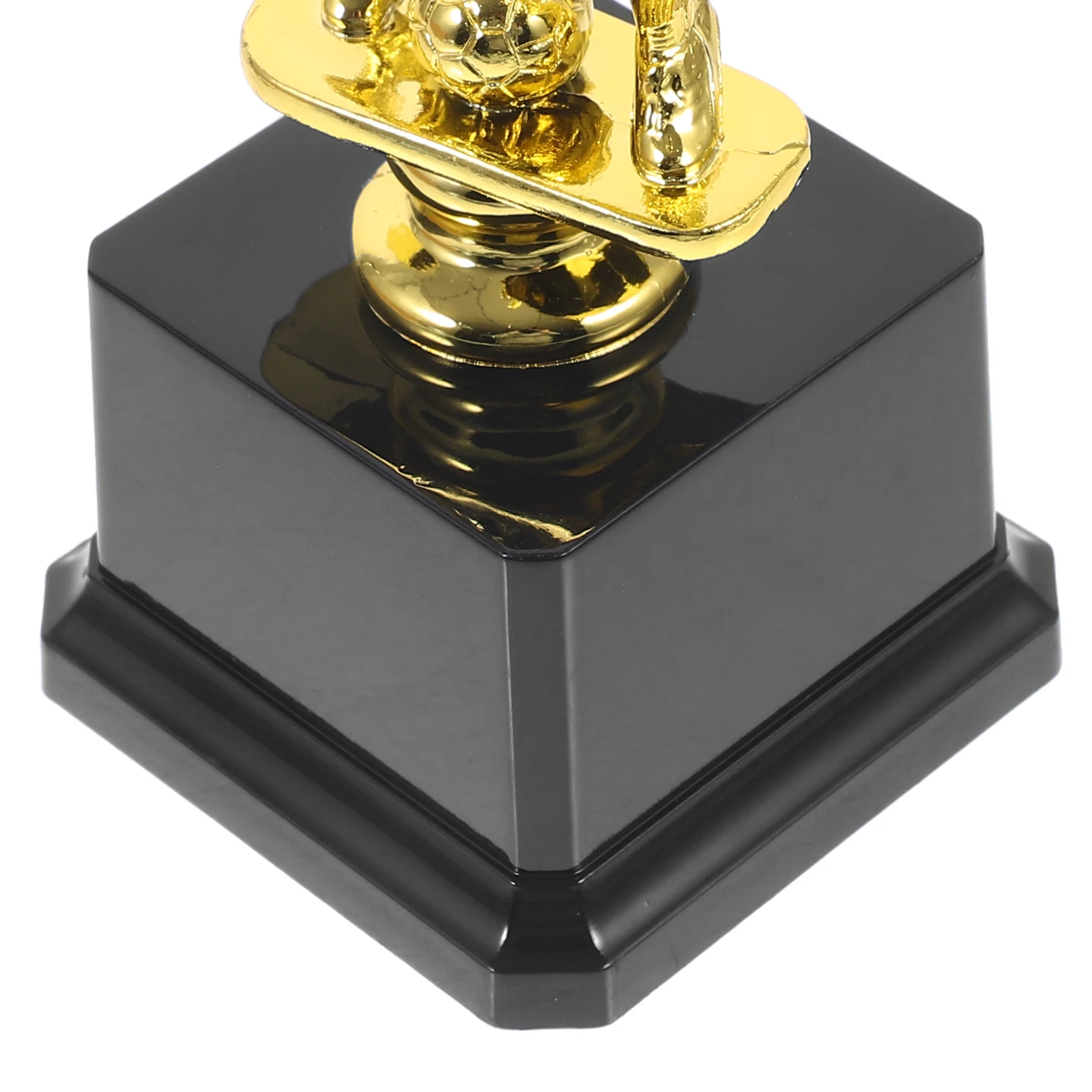 

Soccer Trophy Exquisite Award for Sports Match Plastic Decorative Gift Smooth Bright Color Stylish Attractive Wear