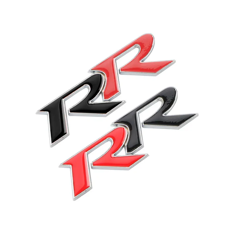 

RR for Honda New Civic Car Sticker Personalized Modification RR Metal Car Logo Rear Side Logo Middle Screen Logo refit Sticker