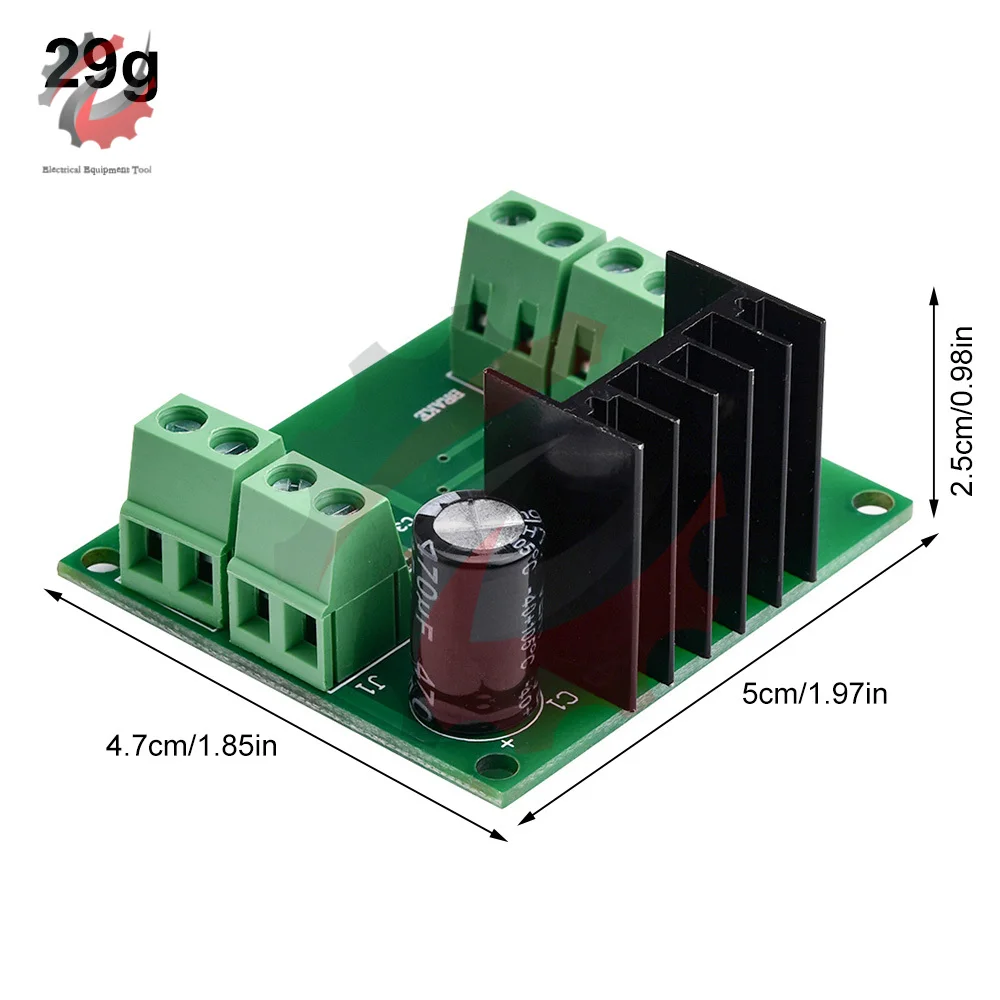 3A 75W 1Channel DC PWM Speed Adjustable Motor Driver Module LMD18200T For-arduino Variable Speed Motor Drive Module Good Quality