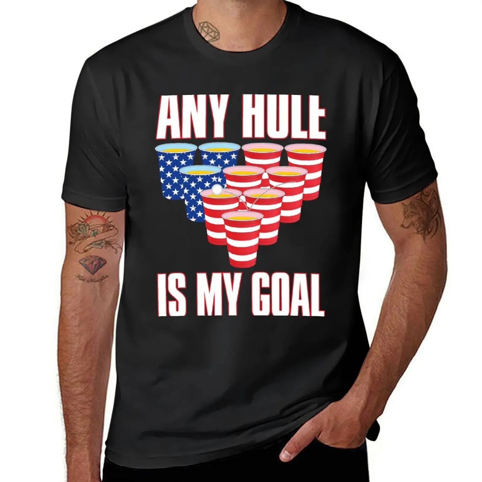 Any Hole Is My Goal T-Shirt aesthetic clothes summer clothes plain vintage mens graphic t-shirts funny