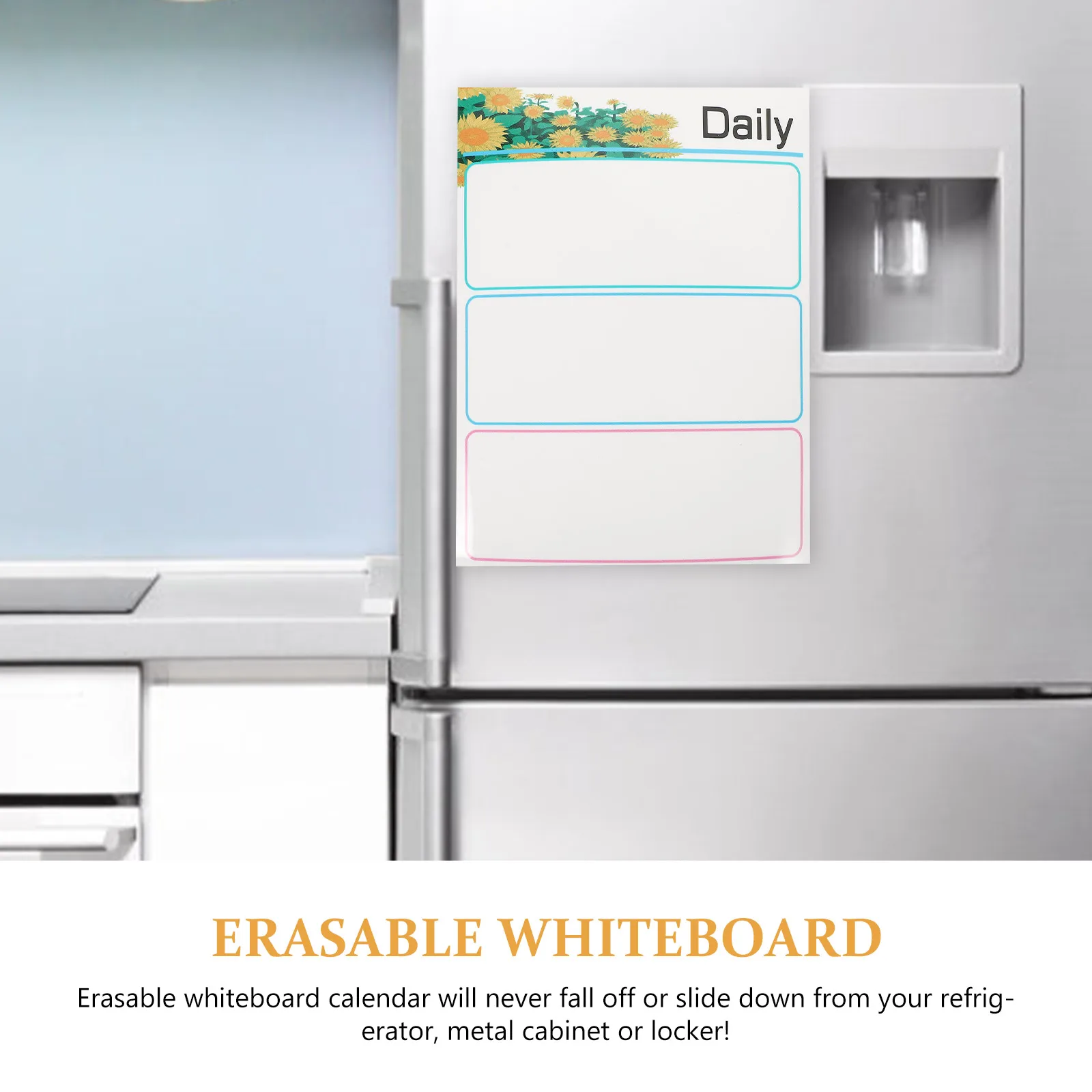 

Magnetic Whiteboard Set Refrigerator Calendar Fridge Planner for Writing The List Calendars