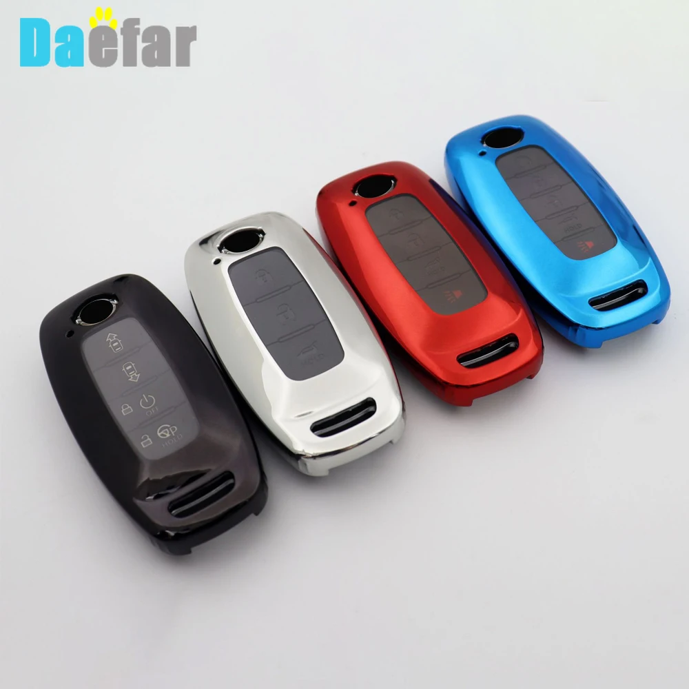TPU Chiave A Distanza Prtoective Skin Custodia Della Copertura per Nissan X-trail T33 Kicks Qashqai J12 Juke Teana Altima Ariya 2023 2024