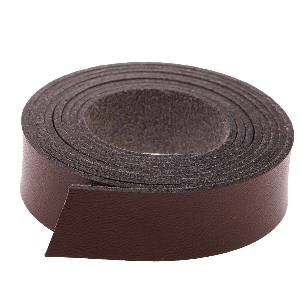 2 Meters Long DIY Crafts Leather Strap 15mm Wide Leather Craft Strips DIY Supplies durable and sturdy