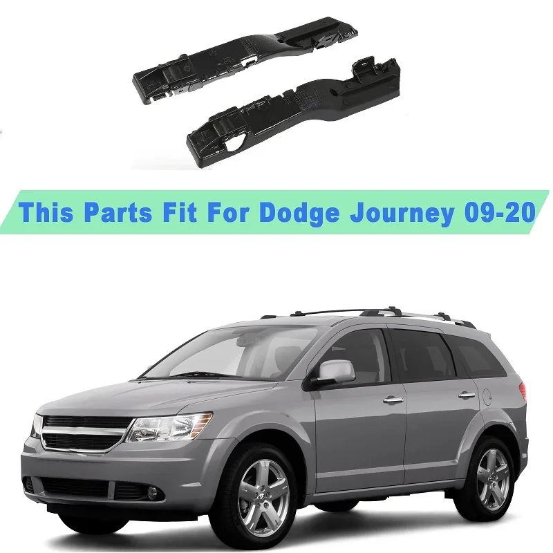 

For Dodge Journey 2009 2010 2017 2020 Car Bumper Bracket Beam Mount Support Grille Guide Bracket Retainer Left Right Front