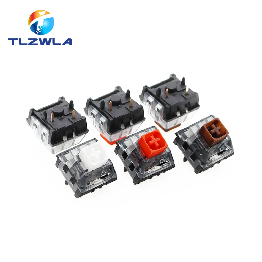 5PCS Kailh Box V2 Switch BOX White Red Brown Switches for Custom DIY Mechanical Keyboard 5Pin RGB Compatible Cherry MX Switchs