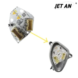 White DRL Boards For 2017 2018 2019 2020 Seat Leon Cupra LED Headlight Daytime Running Light OE# 5F0941475A 5F0941476A