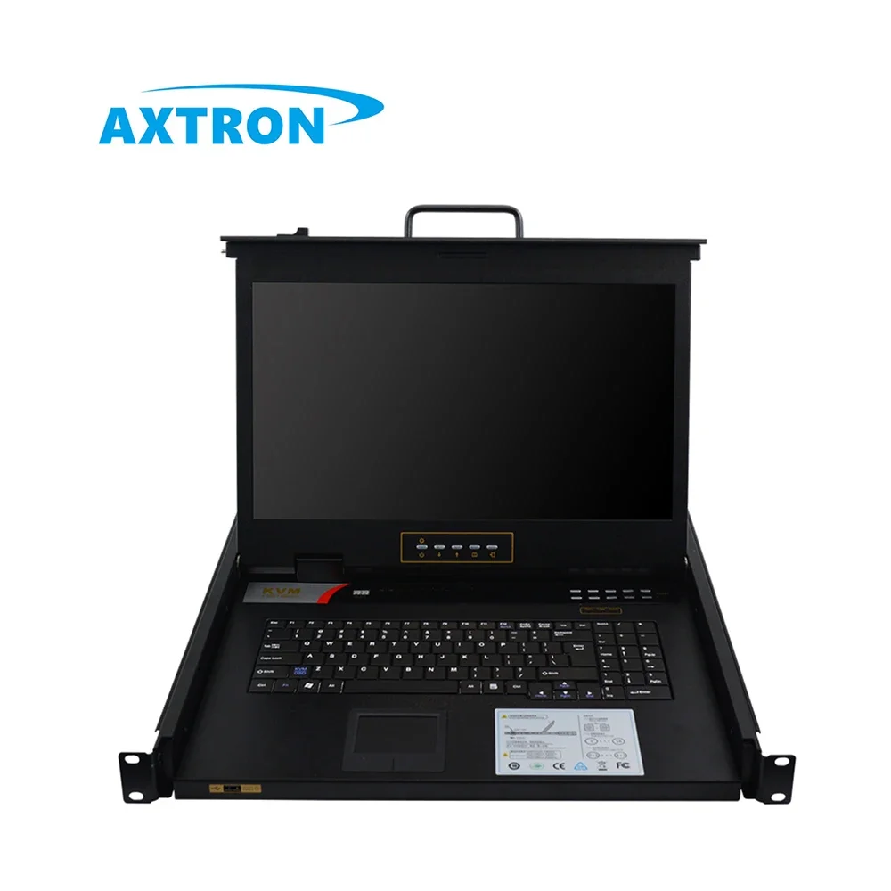 1U Rack Mount Drawers Console Hotkey OSD Control 4 8 16 Port 1080P HD 17 19 Inch Vga LCD Kvm Consol Switch
