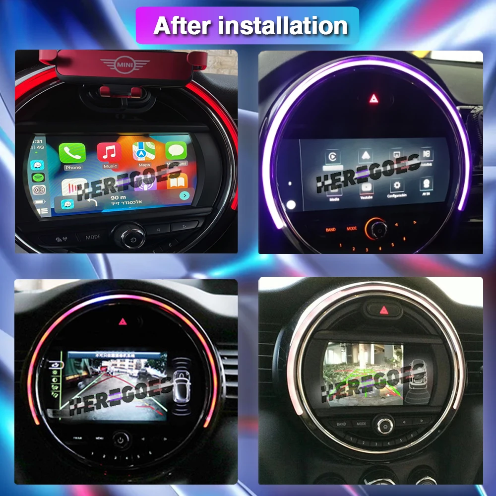 Carplay 4G + Wifi Android 10 Auto Radio Multimedia Video Player Für BMW Mini Cooper F54 F55 F56 F60 2014-2020 GPS Stereo Audio DSP – Detail 3