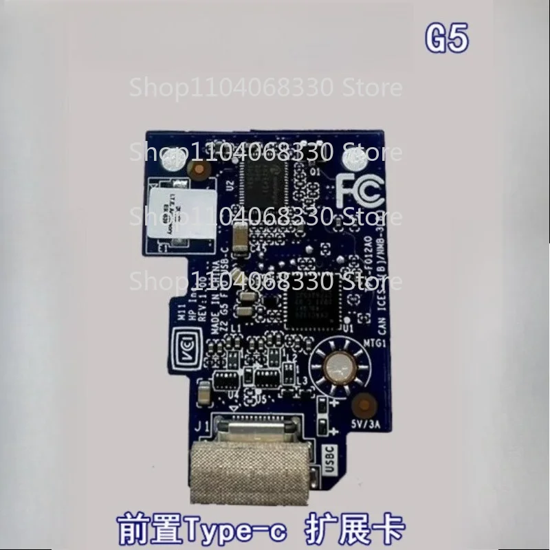 KL   For HP Z2 G8 TWR Workstation Front Type-C USB Port IO Board Desktop Replacement Parts