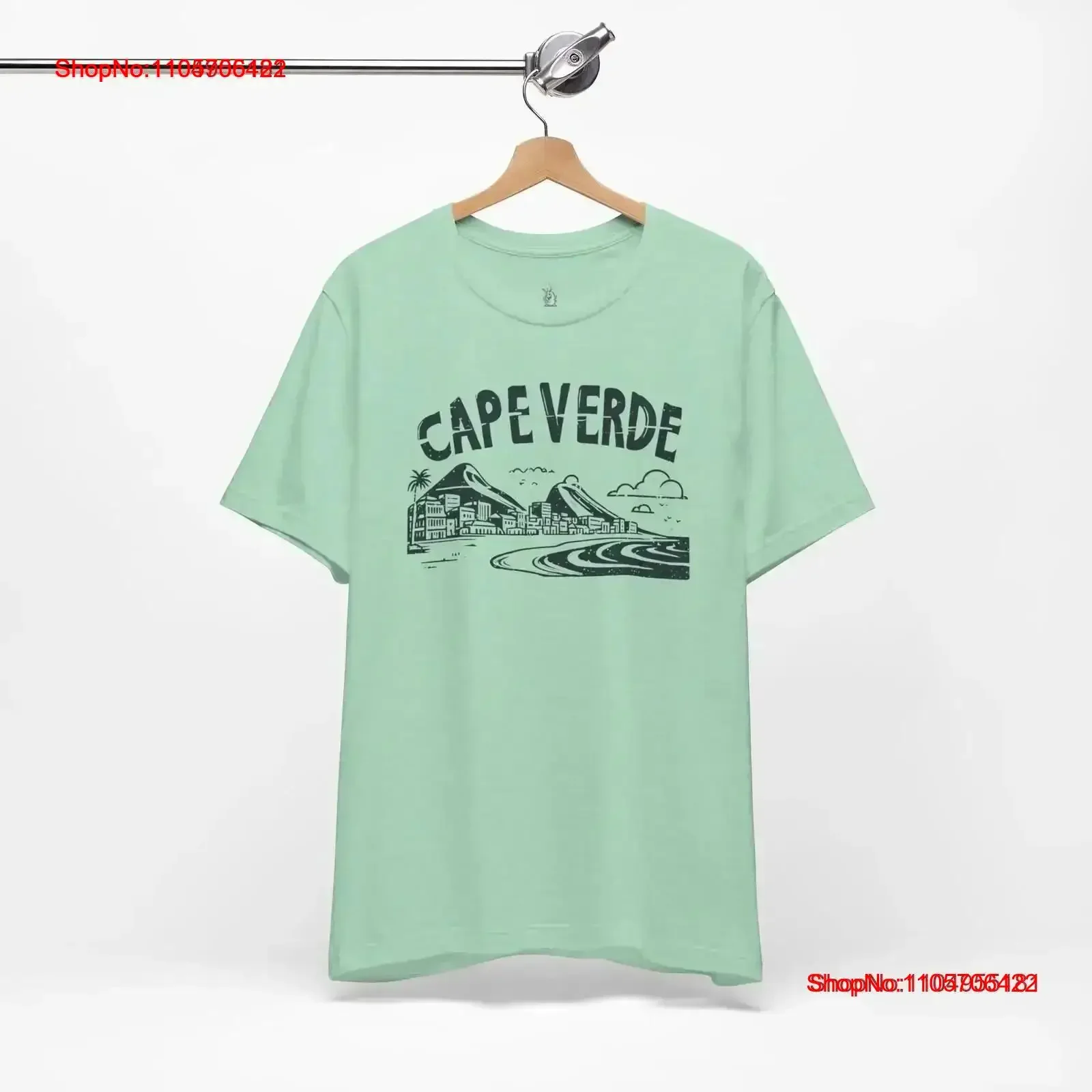 Retro Cape Verde T Shirt for Cabo Trip Popular Vintage Vacation Apparel Summer Spring Fall Stylish Faded Washed Casual vintage