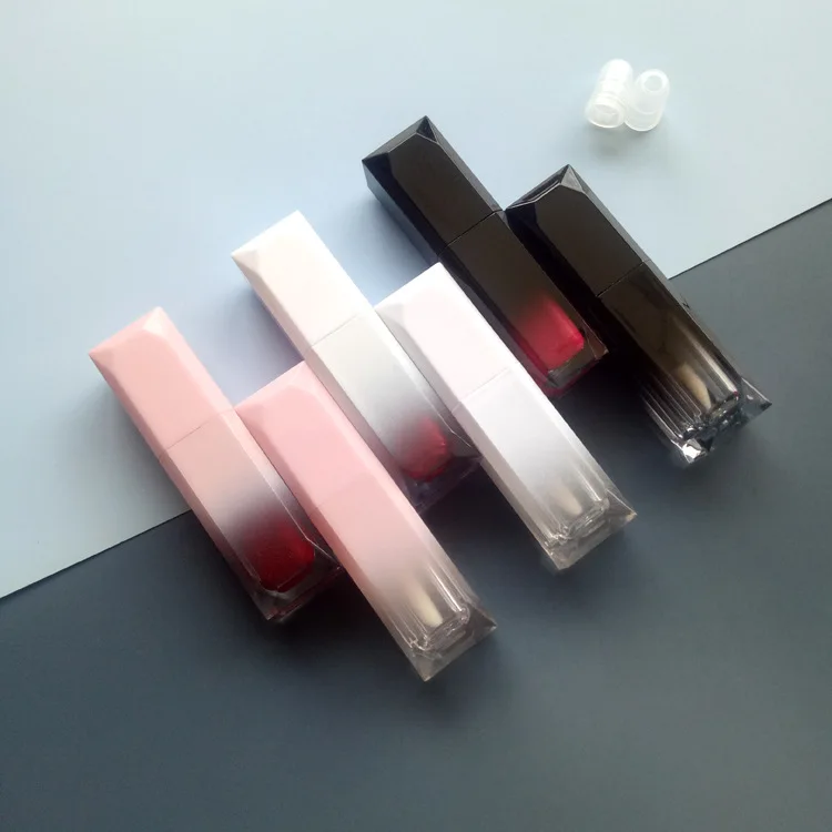 

5ml Gradient Color Lip Gloss Tube Empty, DIY Liquid Lipstick Container for Lip Balm & Gloss