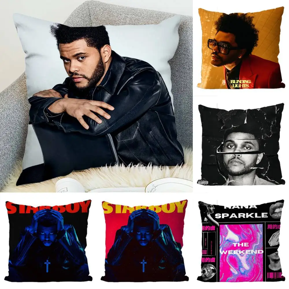 

The Weeknd Pillow Case Luxury Double-sided For Car Pillows 45x45 Cushions Cover Home And Decoration Sofa Pillowcase 50x50
