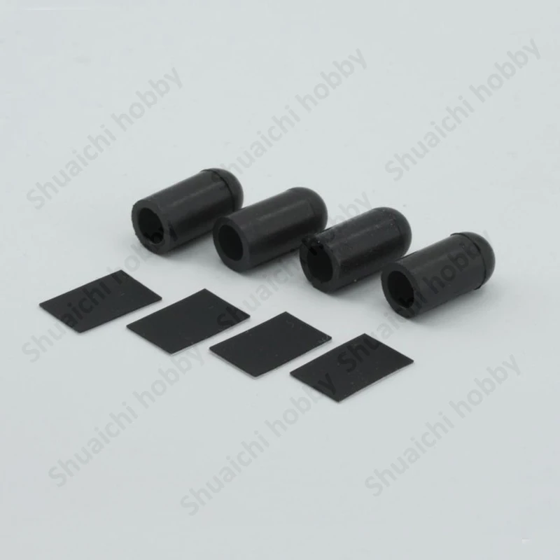 1 ensemble de coussinets de pied Anti-usure, housse de protection pour train d'atterrissage rehaussant, accessoires modifiés pour Drone DJI Mavic4 Pro RC