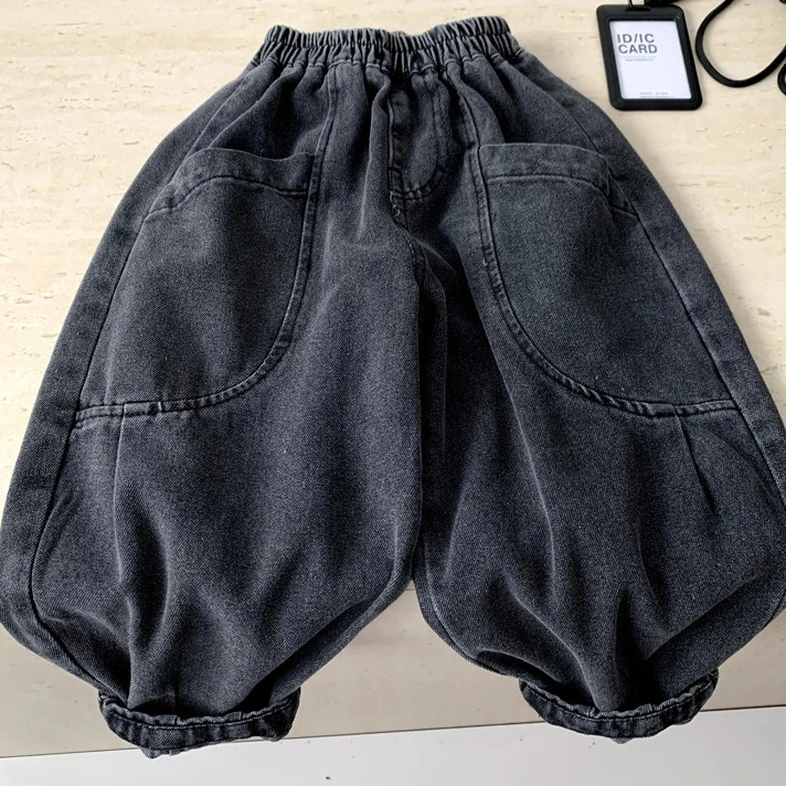 Boys Pants 2026 Spring And Summer New Children's Clothing Korean Boy Baby Personality Foreign Style Loose Casual Jeans