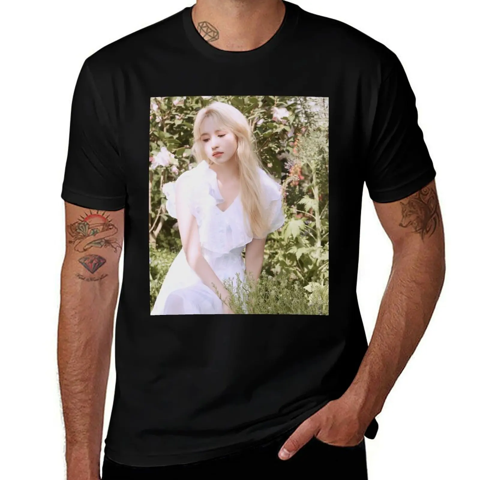 

Мина Теuwaiseu  More & More Concept HD футболка мужская футболка хлопковые футболки высокого качества для мужчин упаковка хлопковая футболка