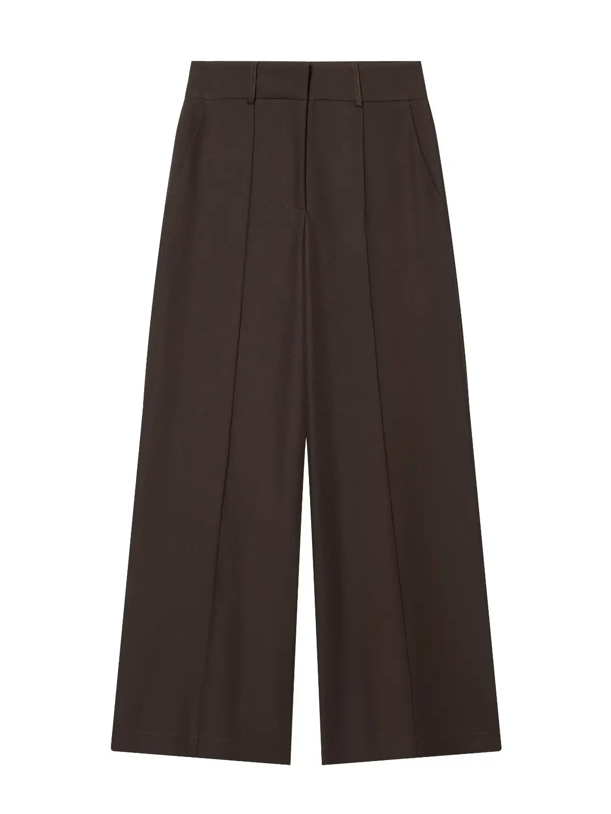 Minimalist High Waist Straight Leg Suit Pants Women's Summer Versatile Loose Formal Trousers Elegant Business Casual Wear
