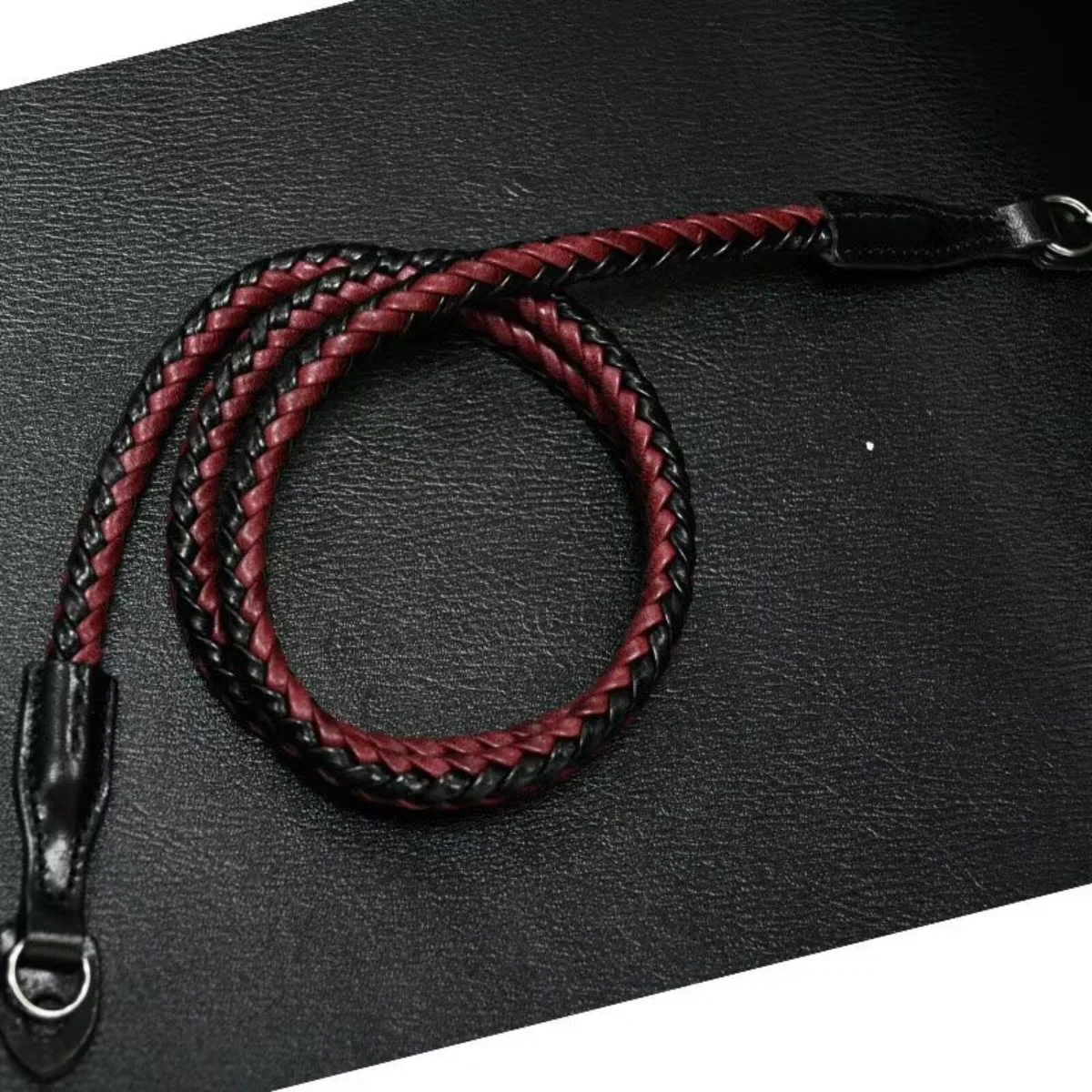 Hand-woven Camera Strap SLR Digital Lanyard Leather Micro-single Retro Camera Shoulder Strap Canon Camera Accessories