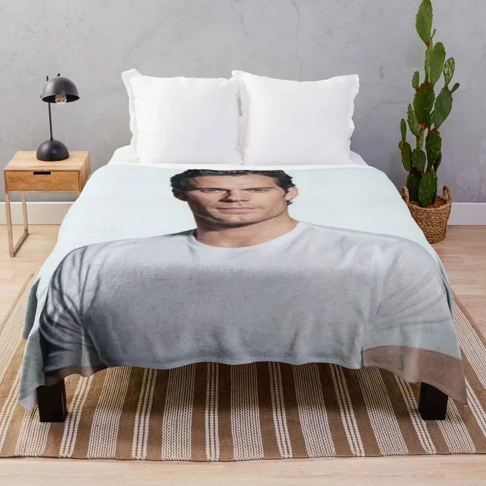 

henry cavill Throw Blanket Soft Cozy Blanket for Pet Kids Adults