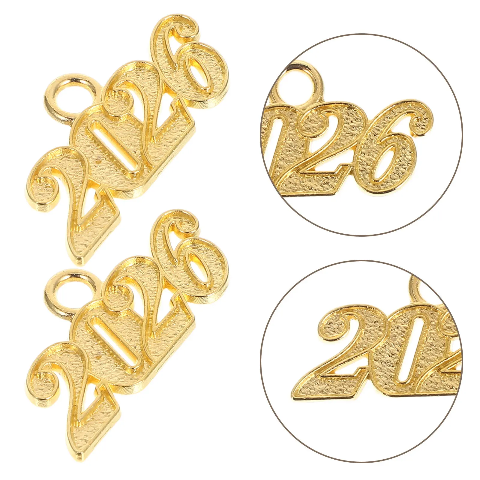 

100 Pcs Graduation Cap Decorations Memorial Tassel Charm Jewelry Craft Charms Bracelet