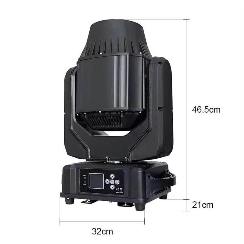 

Jacmui светодиодный светильник с подвижной головкой 300 Вт, уличное водонепроницаемое сценическое освещение, концерты, сценический светильник, дискотека, DJ-оборудование