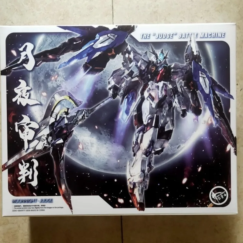 재고 있음 Zero_G MG 1:100 Moonlight Judgment 맞춤형 금지 합금 프레임 조립 모델 키트 수집가 등급 로봇 선물