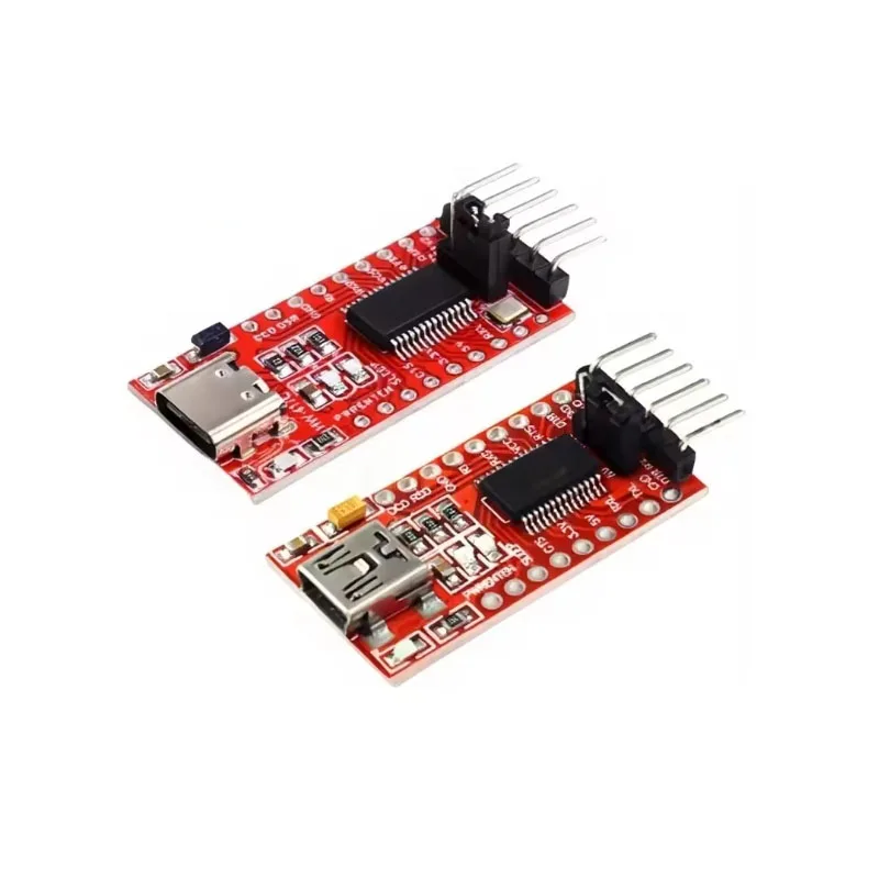 FT232 FTDI USB 3.3V 5.5V to TTL Serial Adapter Module for Arduino Pro Mini Port 232 Type-C FT232RL