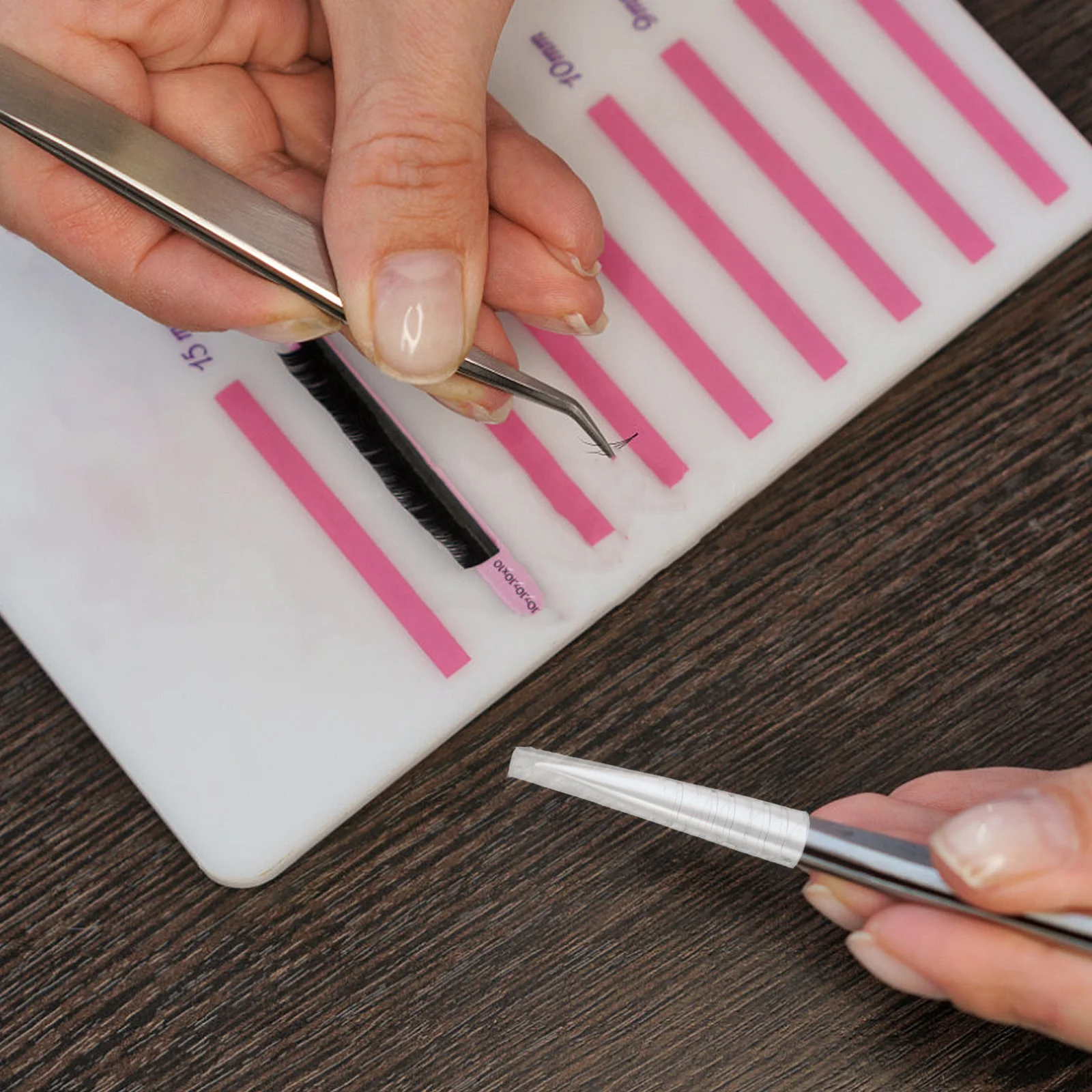 50 pezzi pinzette per ciglia coperture maniche protettive in silicone tappi punta antiscivolo per innesto e uso in salone pinzette copertura