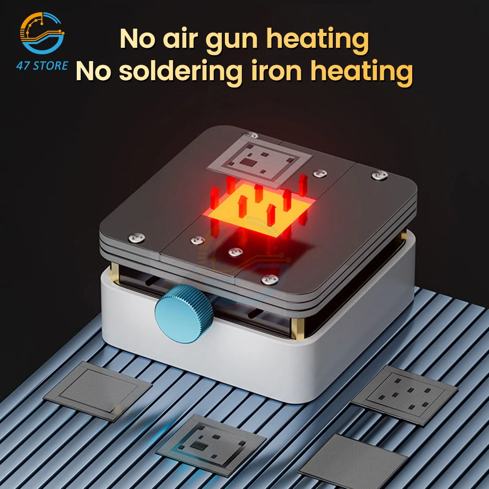 Digital PPD CPU Heating Platform For Mobile Phone PCB Motherboard Chip CPU Heating Glue Removal Solder Removal Remove Station