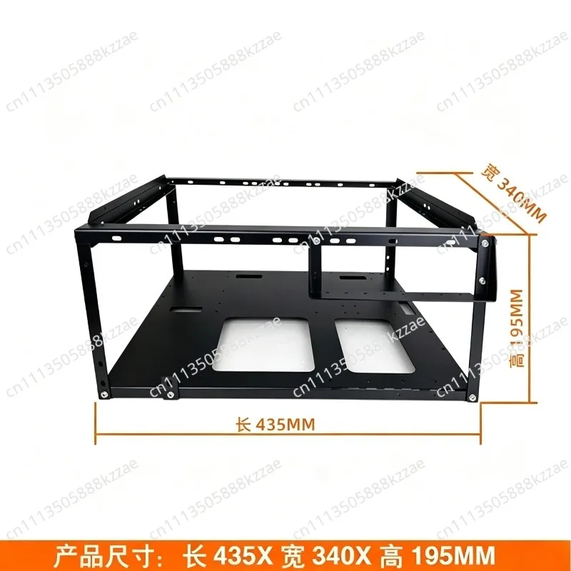 Stackable Open Chassis X79X99 Dual-channel Motherboard Bracket Vertical and Horizontal AI Supercomputer Rack (Chassis Only)