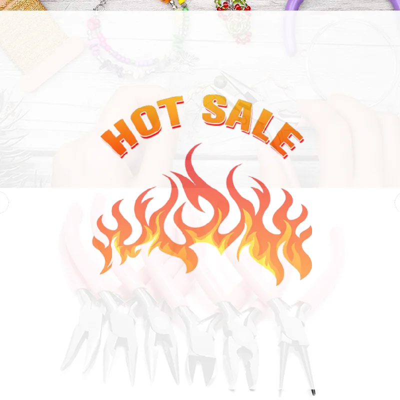 كماشة صغيرة قطري مستدير عازمة إبرة الأنف الحرفية الديكور معزول القاطع كماشة لأدوات صنع المجوهرات #1