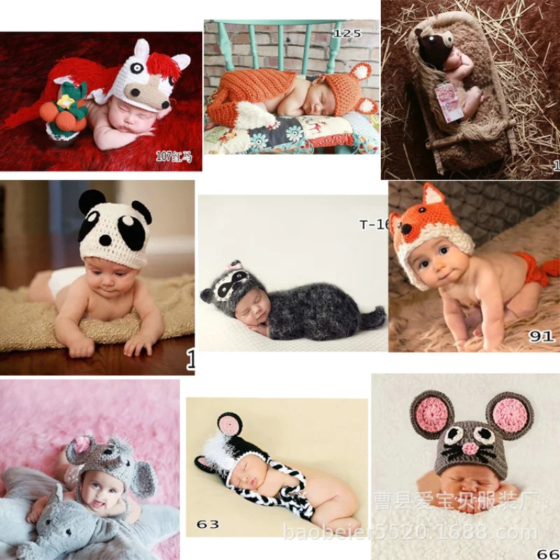 

Newborn Photography Props Crochet Baby Clothes Boy Clothes Boy Accessories Baby Girl Clothes Crochet Handmade Clothes